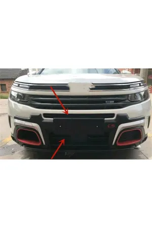 Citroen C5 Aircross ön arka tampon koruması difüzör 2019+ - Görsel 3
