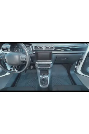 Citroen C3 HB 2016-2024 Uyumlu Sahler Araca Özel 4.5D Havuzlu Oto Paspas - C3 thumb 3