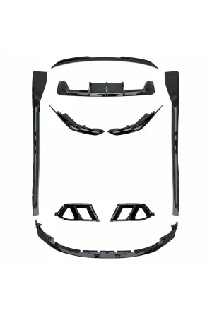 Bmw g82 m4 aero body kit tampon ekleri 2019+