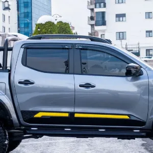 Maximus Yan Cam Rüzgarlığı - Vent Visor Yağmur Rüzgar Koruma Nissan NP300 Navara - Görsel 2