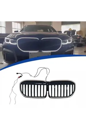 Bmw g11 g12 m760 ön böbrek panjur ızgara ledli 2020 / 2023