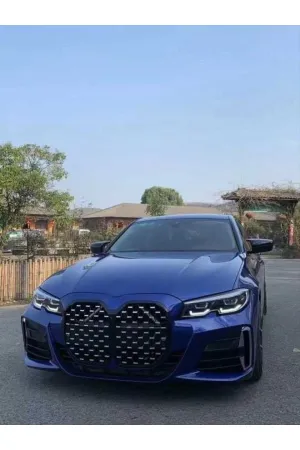 Bmw g20 g22 dönüşüm ön tampon ve panjur seti 2019+ thumb 2