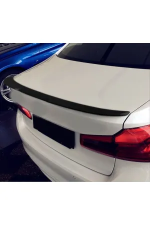 Bmw g30 bagaj üstü spoiler pianoblack m4 model 2017+ thumb 4