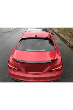 MERCEDES W117 CLA 2013-2019 SPOILER - PIANO BLACK (PARLAK SIYAH) thumb 3