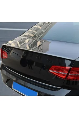 Vw Passat b8 bagaj üstü spoiler 2015+ siyah boyalı thumb 2