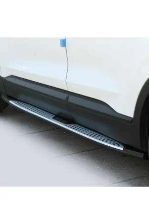 Hyundai Santa Uyumlu Fe 2019- Yan Basamak Koruma Side Step Bmw Style - Görsel 3