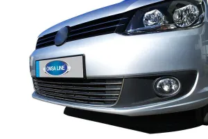 OMSA VW Caddy Krom Ön Tampon Çıtası 3 Parça 2010-2014 Arası - Görsel 4
