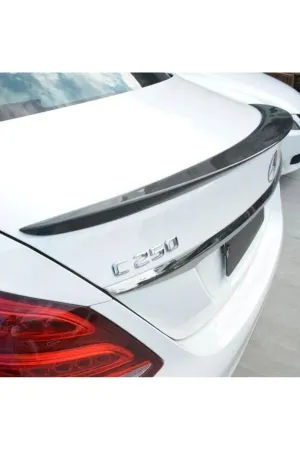 Mercedes w205 bagaj üstü spoiler karbon amg 2015 / 2020 c180 thumb 3