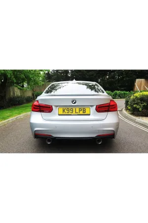 Bmw F30 bagaj üstü spoiler BOYASIZ 2012+ m thumb 3