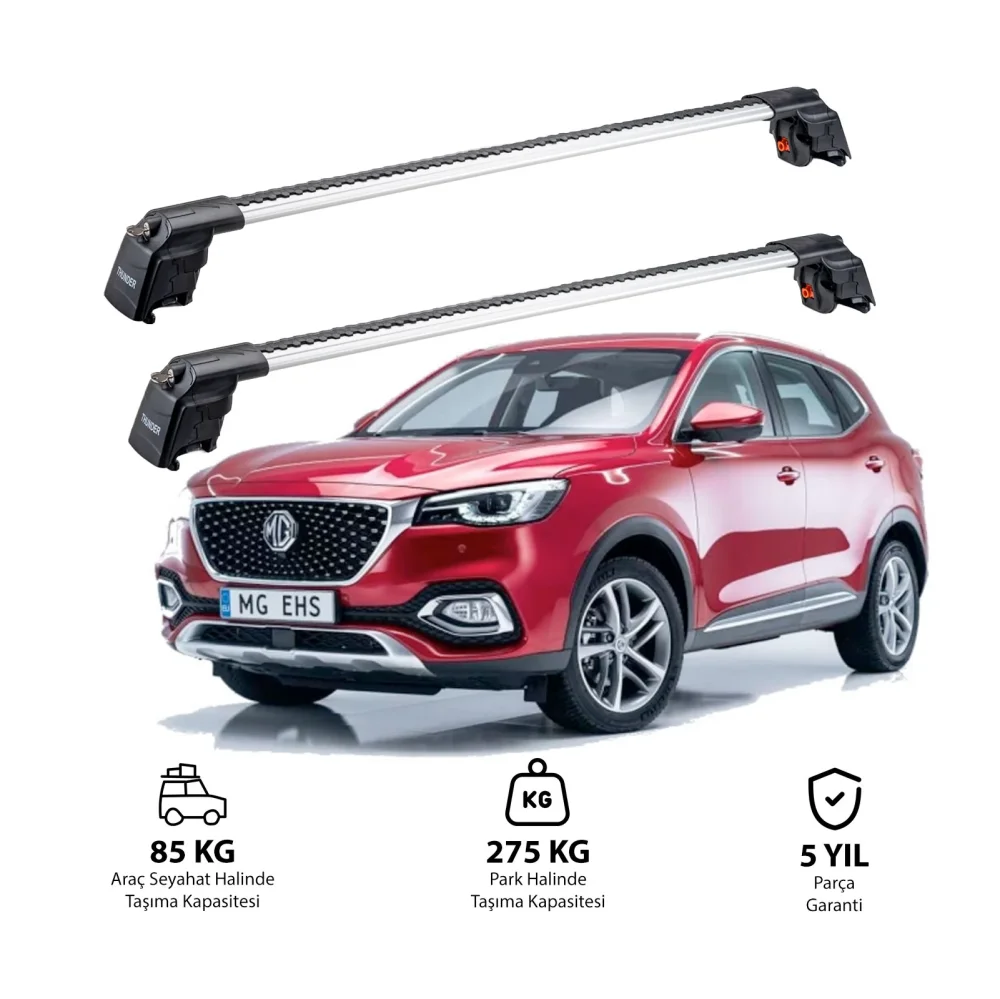MG EHS 2019 ve Sonrası TRX2 Thunder Carrier Ara Atkı Gri