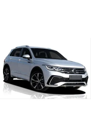 Vw tiguan rline ön tampon ve panjur seti 2020+ thumb 2