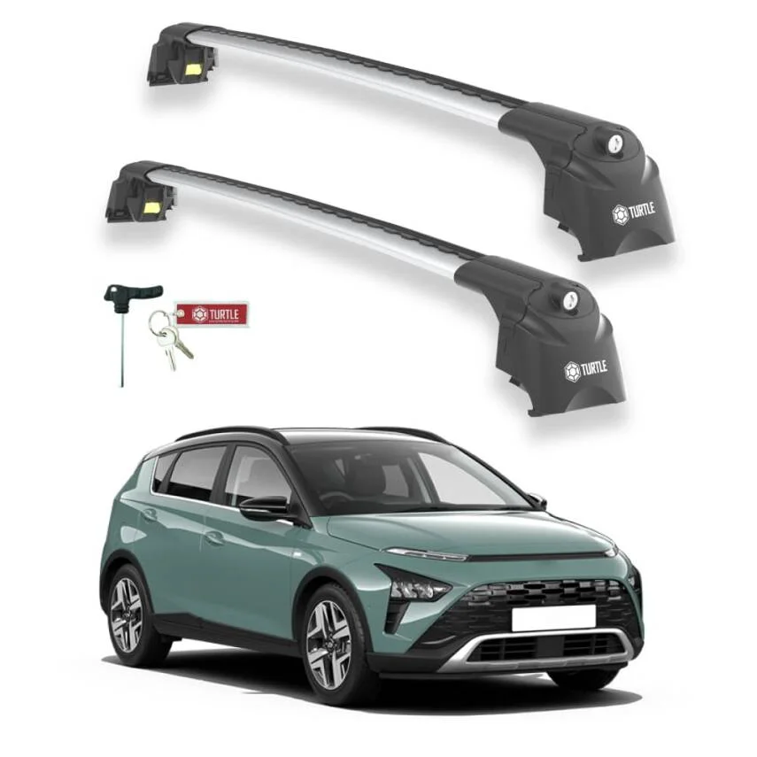 Hyundai Bayon (Bc3 Cuv) 2021-2025 Ara Atkı Air2 Gri