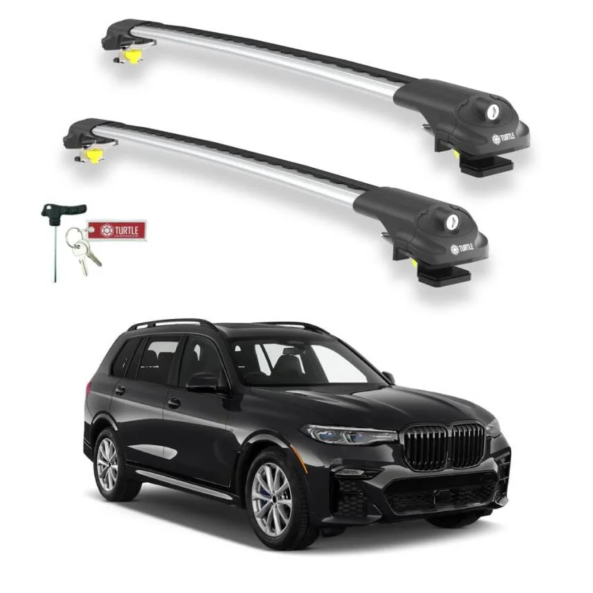 Turtle Bmw X7 (G07) 2019-2025 Ara Atkı Air1 Gri