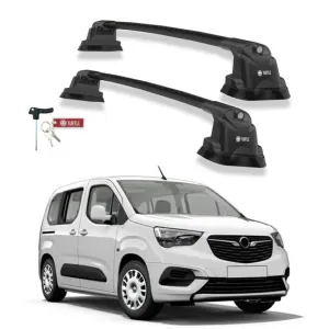 Turtle Opel Combo Life 2019-2025 Ara Atkı Air3 Siyah thumb 1