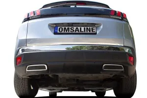 OMSA Peugeot 3008 3 Parça Krom Set 2016-2023 Arası - Görsel 3