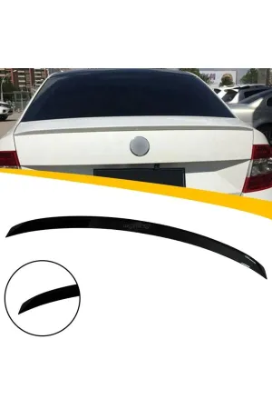 Skoda octavia bagaj üstü spoiler pianoblack boyalı 2013+ thumb 2