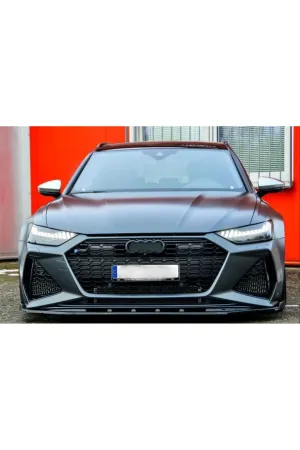 Audi a6 rs6 ön tampon ve panjur seti 2019+ thumb 2