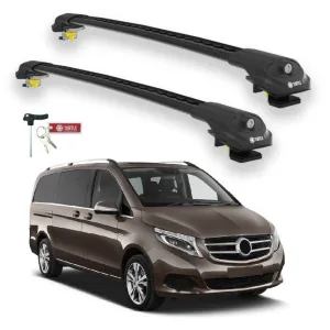 Turtle Mercedes-Benz V-Class (W447) 2015-2025 Ara Atkı Air1 Siyah