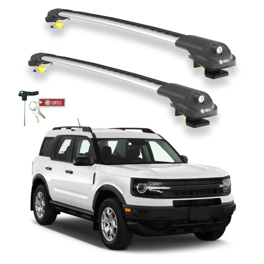 Turtle  Bronco Sport (Cx430) 2021-2025 Ara Atkı Air1 Gri
