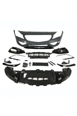 Mercedes w177 cla45 body kit tampon seti 2015 / 2018 facelift thumb 3