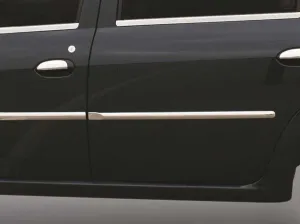 OMSA Dacia Logan FAZ 2 Krom Yan Kapı Çıtası 4 Parça 2008-2017 Arası - Görsel 3