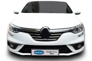 Omsa Renault Megane 4 Hb Krom Ön Panjur 5 Parça 2016-2020 Arası