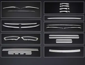 Omsa Vw Passat B8 Krom Set 29 Parça 2015-2019 Arası