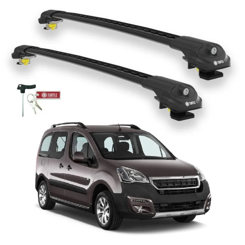 Turtle Peugeot Tepee Partner 2008-2018 Ara Atkı Air1 Siyah
