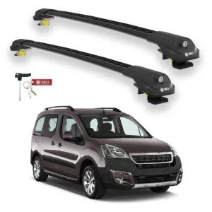 Turtle Peugeot Tepee Partner 2008-2018 Ara Atkı Air1 Siyah