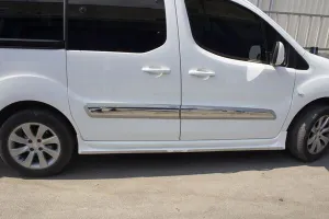 OMSA Citroen Berlingo 2 Krom Yan Kapı Çıtası 4 Parça 2008-2018 Arası - Görsel 4