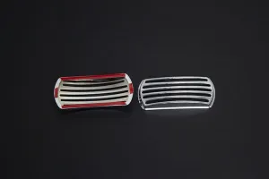 OMSA Universal Krom Sinyal Çerçevesi Kafesli 14,5cm x 6cm - Görsel 3