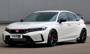 Honda Civic FE1 FE Type R 2022- Sonrası H&R Spor Yay -20mm - Görsel 3