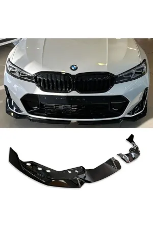 Bmw G20 lci m ön tampon altı lip pianoblack type 2 2022+