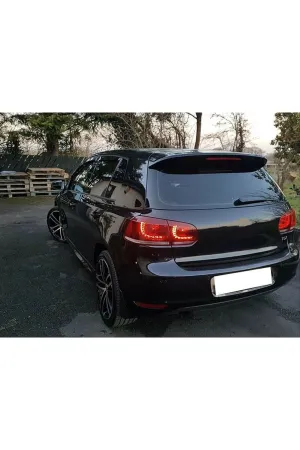 Vw golf 6 bagaj üstü spoiler pianoblack