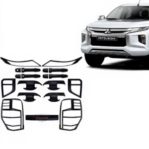 Monde Far Ve Stop Çerçevesi - Koruma Ve Estetik Aksesuar Seti Mitsubishi L200