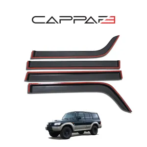 Hyundai Galloper 1997-2003 Yıl Aralığı Yan Cam Rüzgarlık 4 Prç. - Görsel 3