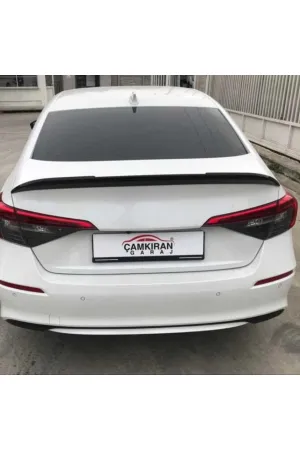 Honda civic fe1 rs bagaj üstü spoiler siyah boyalı 2021+