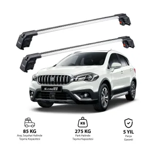 SUZUKI SX4 S-CROSS 2022 ve Sonrası TRX2 Thunder Carrier Ara Atkı Gri