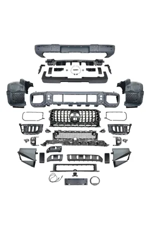 Mercedes g63 body kit dönüşüm seti w464 to w465 g63 uyumlu