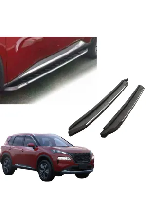 Nissan X-Trail 2022+ Yan Basamak Oem Style Siyah V1