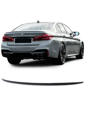 Bmw g30 m5 bagaj üstü spoiler siyah boyalı 2017 / 2023 thumb 2