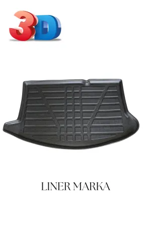 Ford Fiesta 2009-2017 Uyumlu Liner Araca Özel 3D Bagaj Havuzu - Fiesta