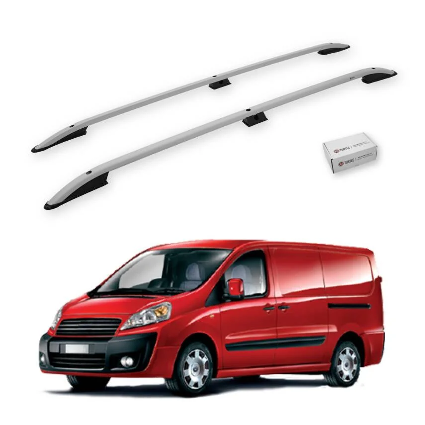 Turtle Fiat Scudo (Mk2) 2006-2016 / Kısa Şasi Tavan Çıtası Crown Gri