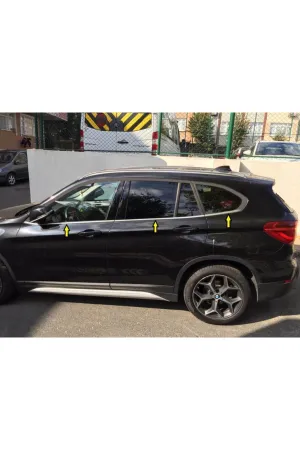 Bmw F48 X1 2016-2018 Krom Cam Altı Çıtası Aksesuarı 6 Parça