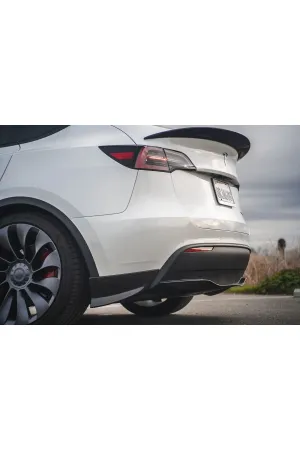 Tesla model y bagaj üstü spoiler boyasız thumb 2