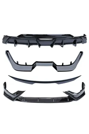 Byd Seal U-Dmi aero body kit tampon ekleri seti pianoblack thumb 2