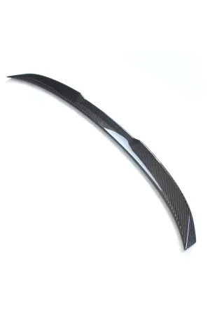 Bmw g22 m4 yarasa bagaj üstü spoiler karbon 2020+ thumb 3