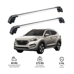 HYUNDAI IX-35 2016-2021 TRX2 Thunder Carrier Ara Atkı Gri thumb 1