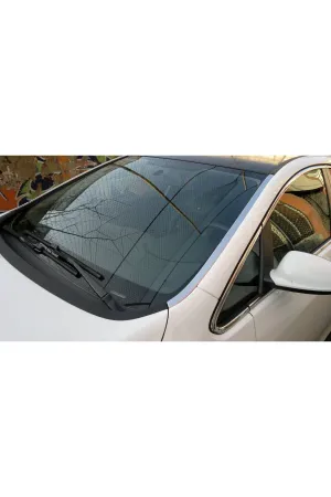 Opel Astra J Krom Ön Cam Dış Kenarları Çıtası Aksesuarı 2 Parça