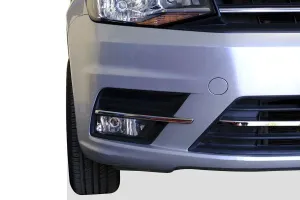 OMSA VW Caddy Minivan Krom Ön Tampon Çıtası 3 Parça 2015-2019 Arası - Görsel 4